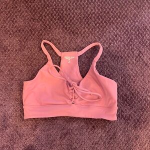 Pink Year of Ours sports bra
